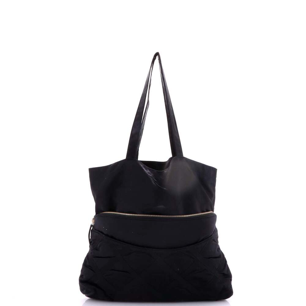 Chanel Lifestyle Foldable Tote Nylon #260846C21B - Picture 3 of 7